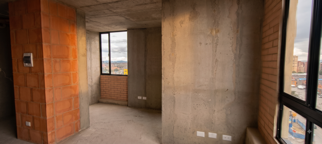 Apartamento de 2 alcobas en venta en Centro Comercial Outlet Factory, Bogotá, 41 m² · foto 6 de 9