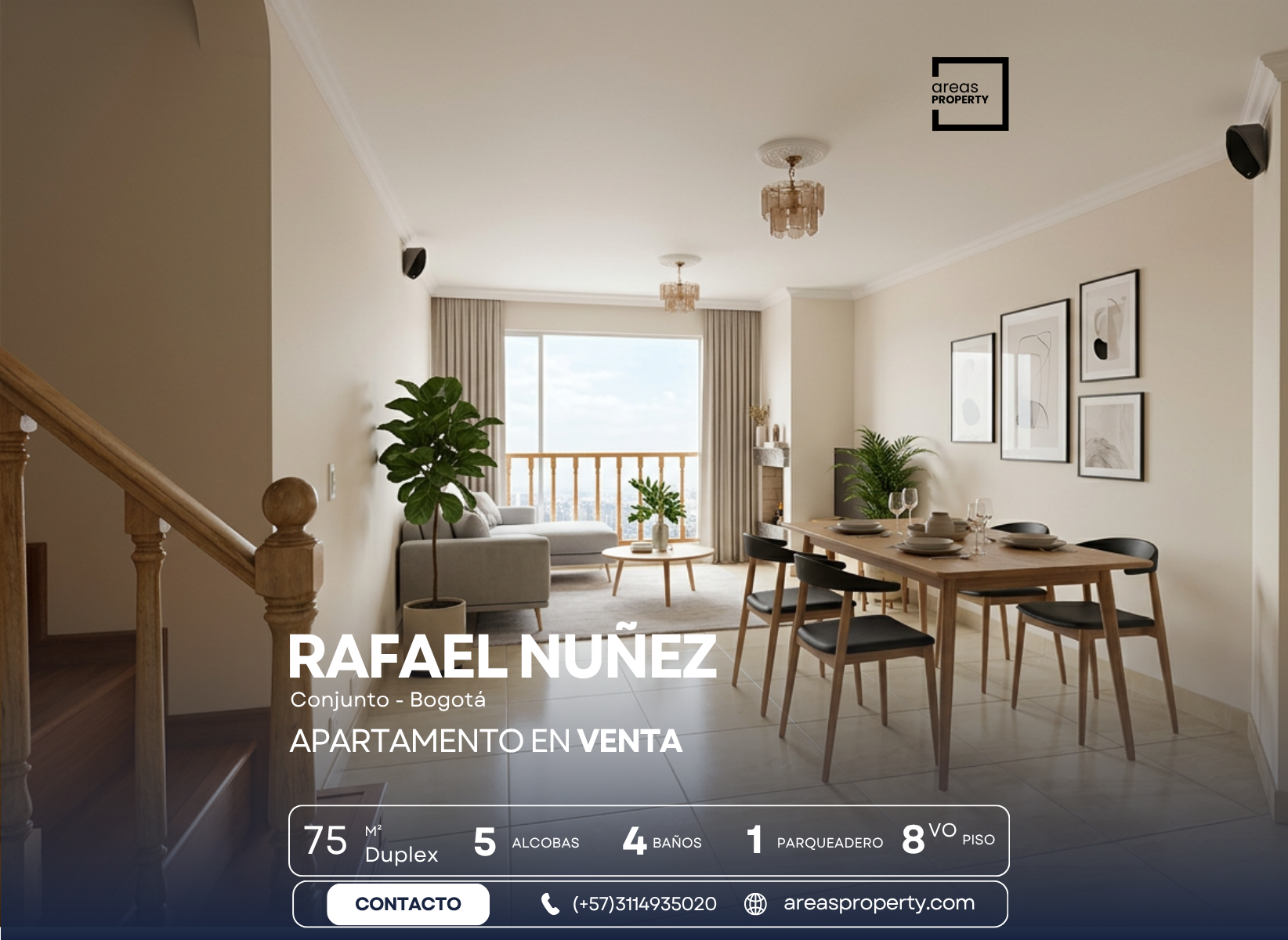 Apartamento en Venta en Rafael nunez, Bogotá