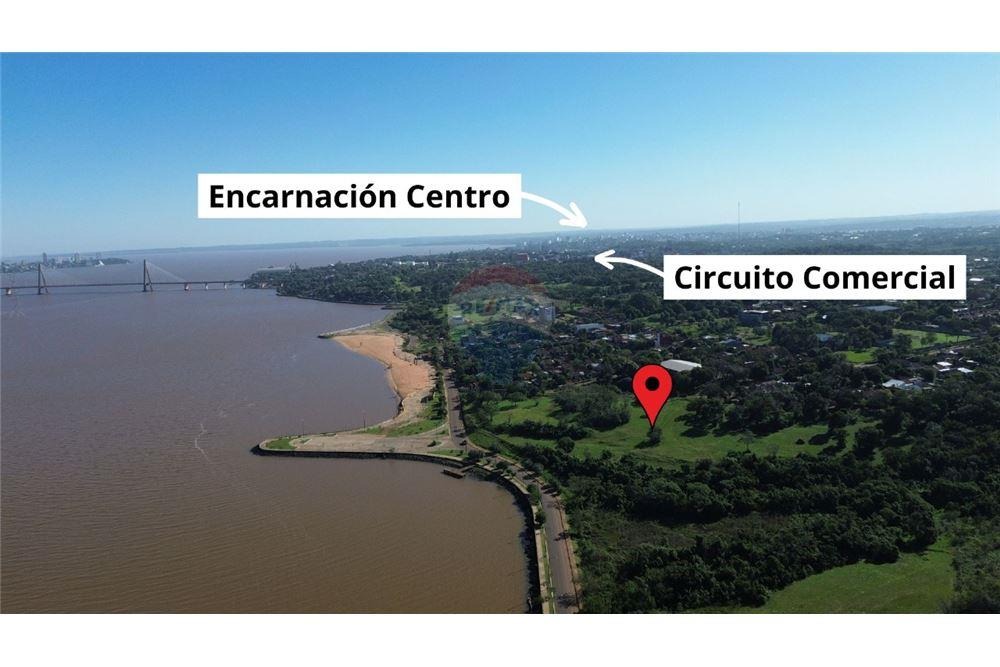 TERRENO/PLAYA DE CASI 3 HECTÁREAS EN ENCARNACIÓN EN VENTA — foto 3