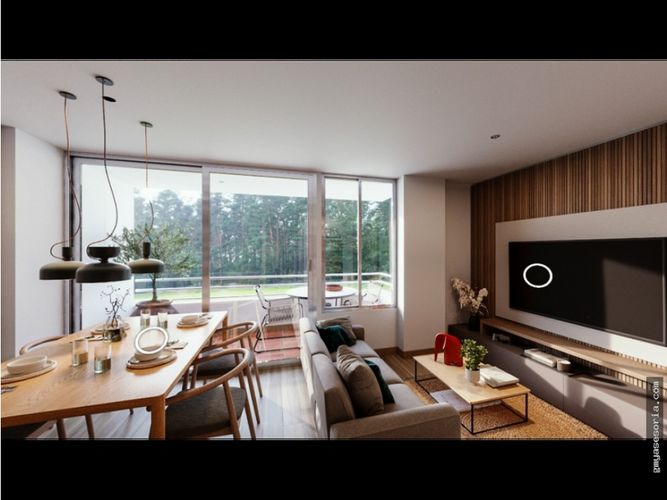 Apartamento de 2 alcobas en venta en Lomitas, La Ceja, 66 m² · foto 2 de 6