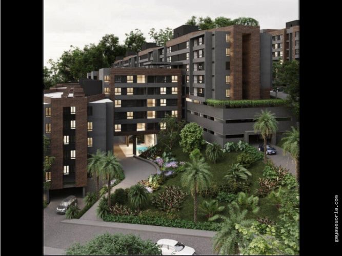 Apartamento de 2 alcobas en venta en Lomitas, La Ceja, 66 m² · foto 4 de 6