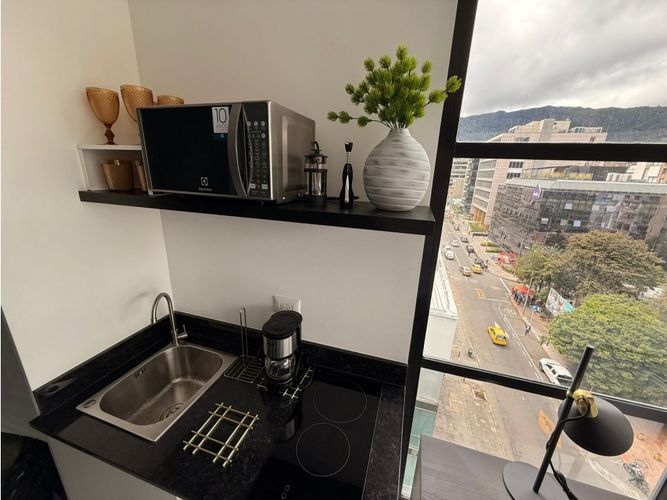 Apartamento de 1 alcoba en venta en Chico Norte, Bogotá, 17 m² · foto 5 de 22