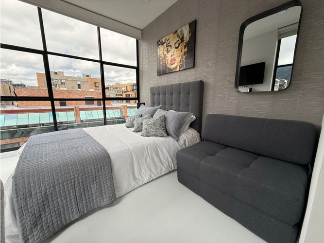 Apartamento de 1 alcoba en venta en Chico Norte, Bogotá, 17 m² · foto 13 de 22