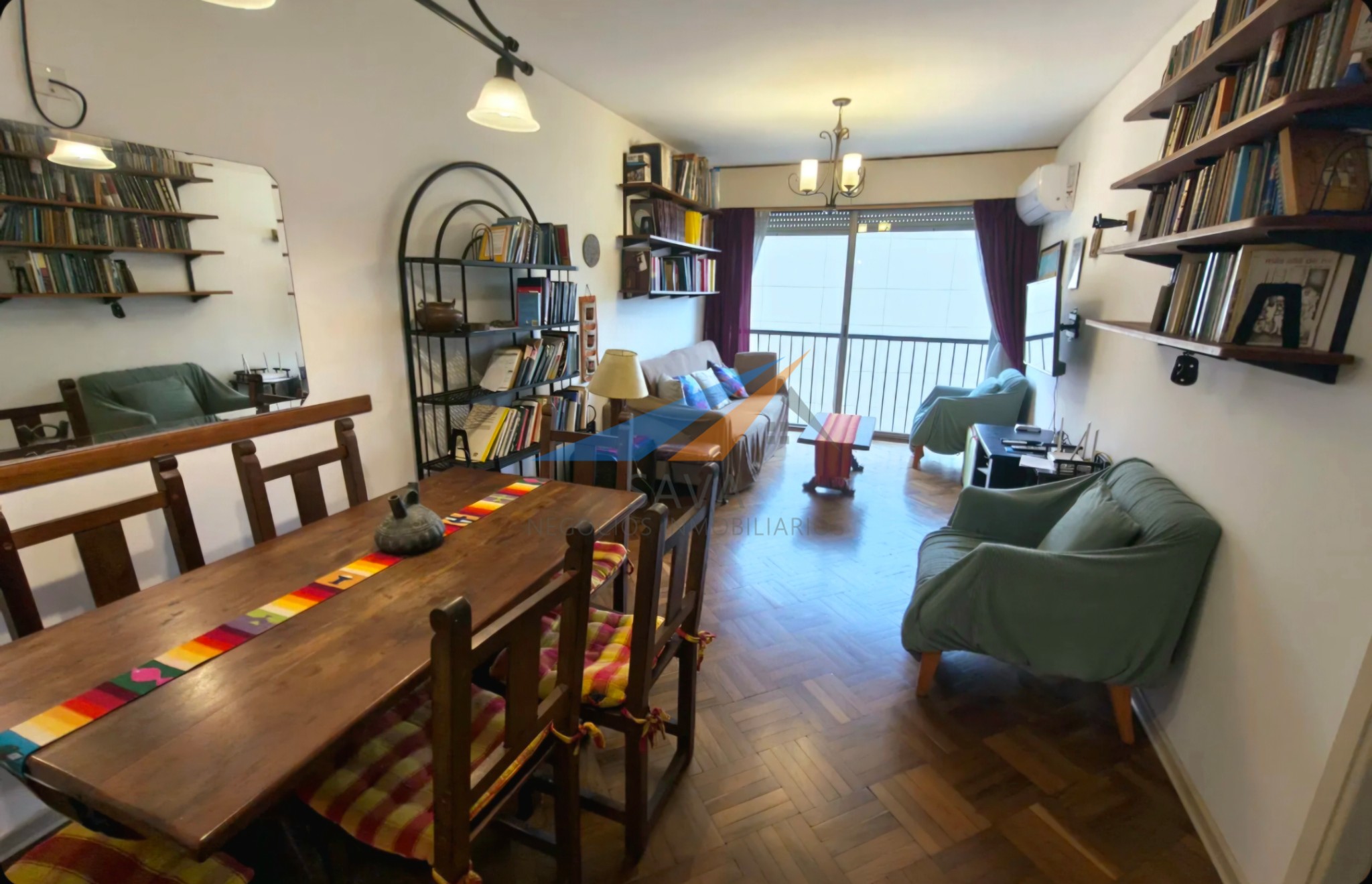 Alquiler Apartamento 2 Dormitorios en El Centro! Amueblado y Equipado. Piso Alto. · Foto 1