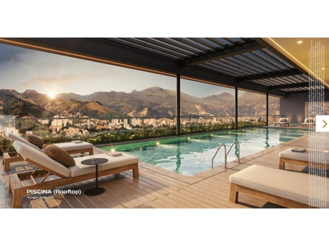 Apartamento de 2 alcobas en venta en Los Balsos, Medellín, 109 m² · foto 2 de 9