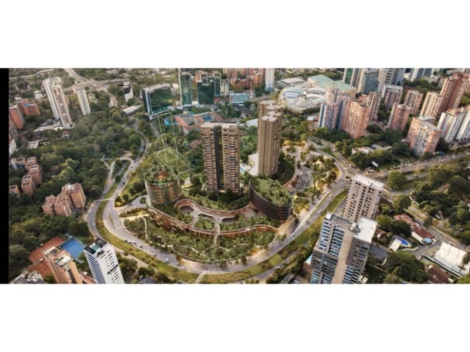 Apartamento de 2 alcobas en venta en Los Balsos, Medellín, 109 m² · foto 4 de 9