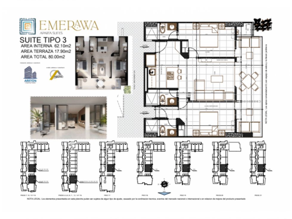 Apartamento en venta en Bello Horizonte, Santa Marta · foto 2 de 9