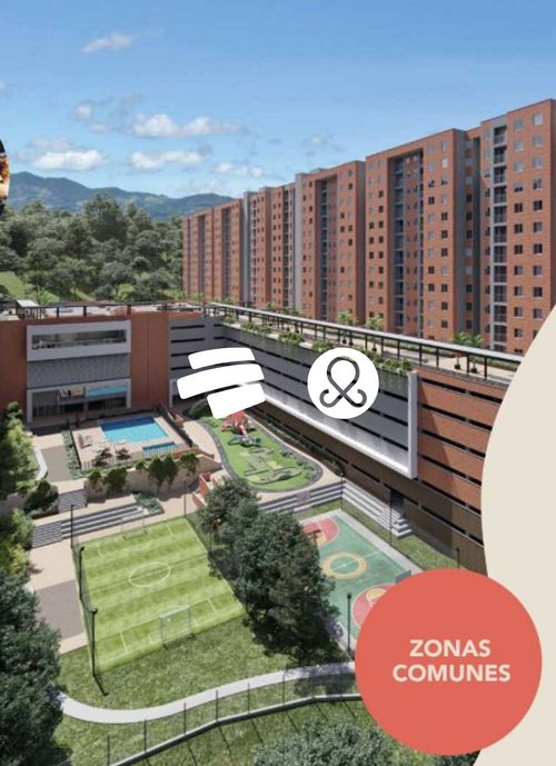 Apartamento de 3 alcobas en venta en Fontibon, Rionegro, 65 m² · foto 6 de 14