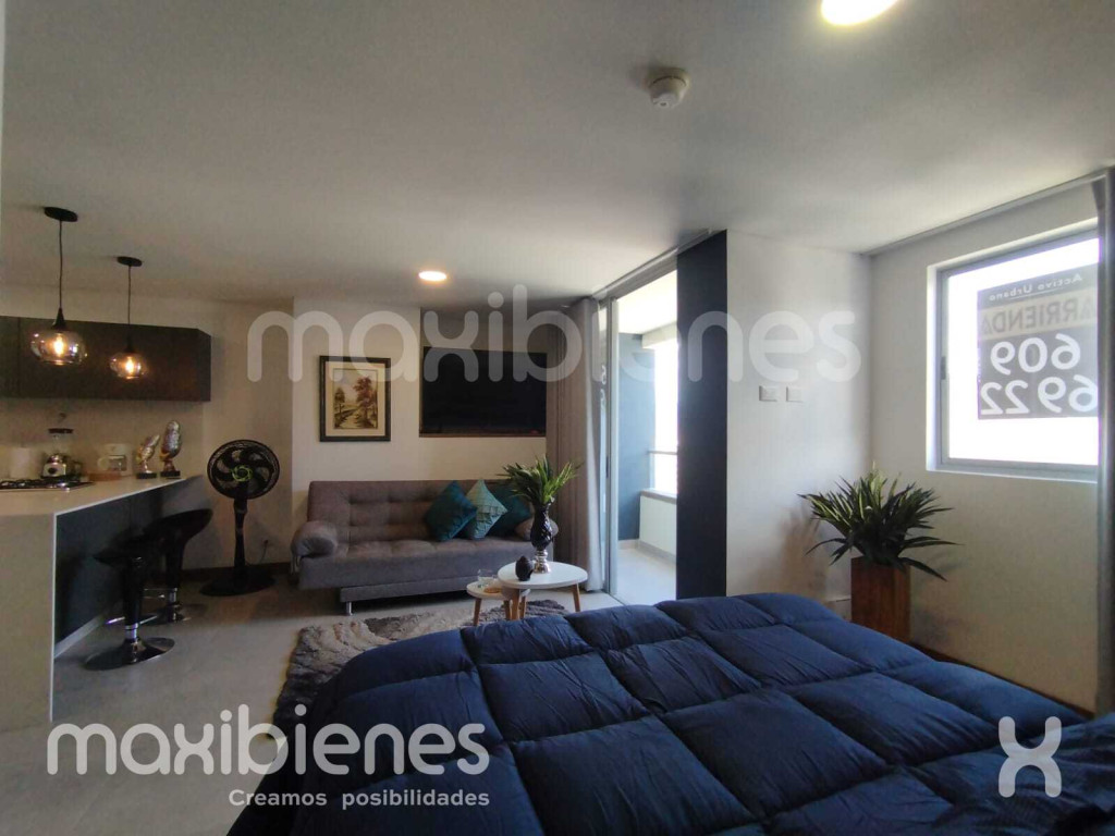 Apartaestudio en arriendo en Ciudad Del Río, Medellín · foto 12 de 20
