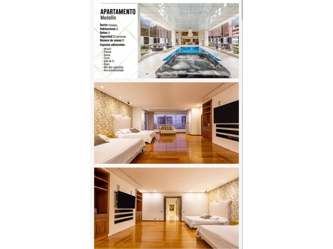 Apartamento de 6 alcobas en venta en El Poblado, Medellín, 1000 m² · foto 8 de 11