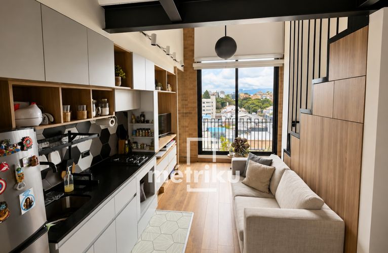 Apartaestudio en venta en La Castellana, Bogotá, 38 m² · foto 4 de 14