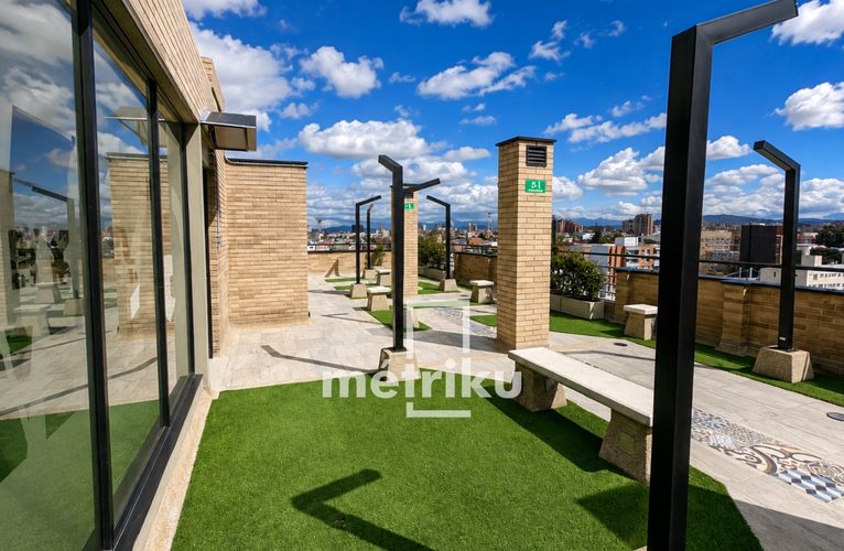 Apartaestudio en venta en La Castellana, Bogotá, 38 m² · foto 13 de 14