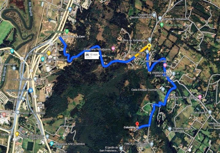 Lote en venta en Yerbabuena, Chía, 10000 m² · foto 6 de 20