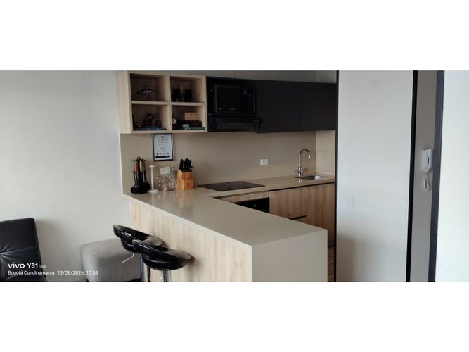 Apartaestudio en arriendo en Chapinero, Bogotá, 44 m² · foto 1 de 22
