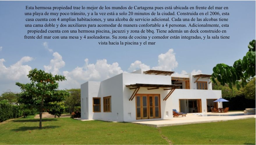 Casa de 4 alcobas en venta en Punta Canoa, Cartagena, 450 m² · foto 9 de 20