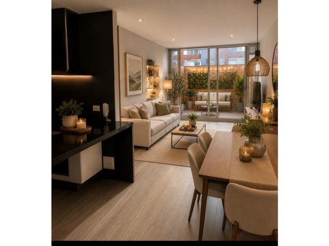 Apartamento de 2 alcobas en venta en La Calleja, Bogotá, 74 m² · foto 2 de 19