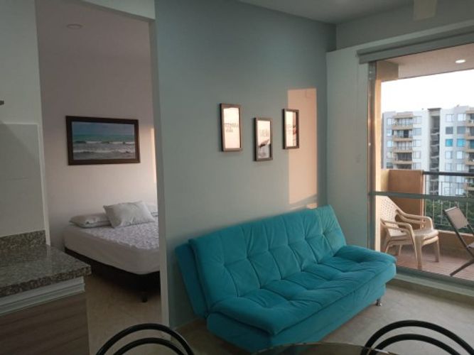 Apartamento de 2 alcobas en arriendo en Las Palmas, Ricaurte, 49 m² · foto 2 de 15