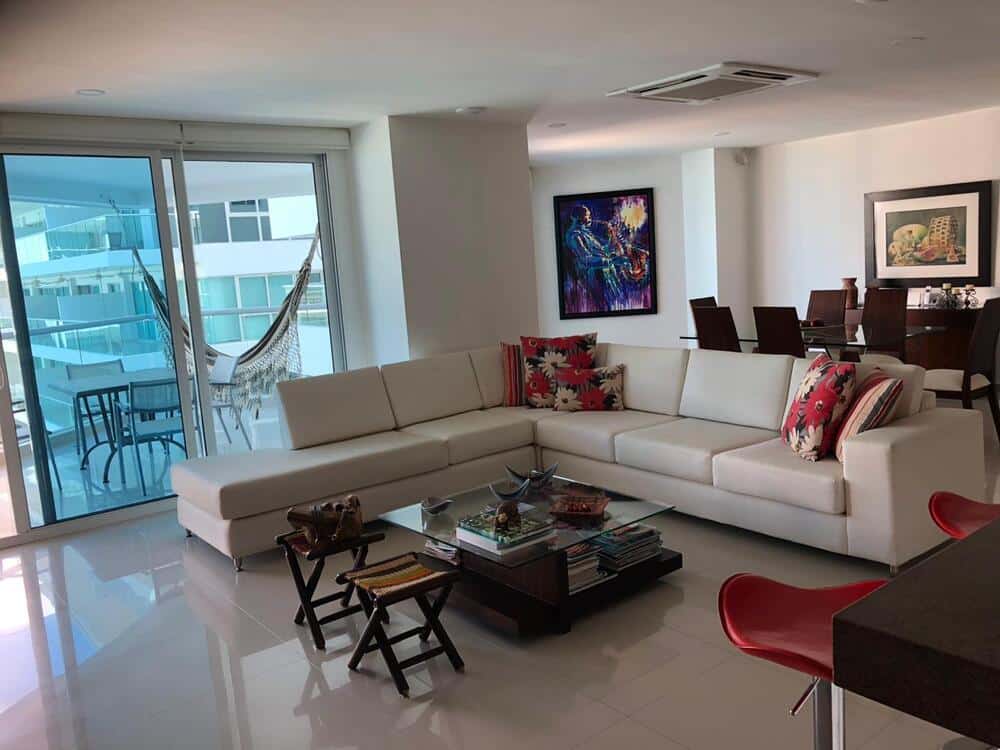 Apartment for rent in La Boquilla, Cartagena