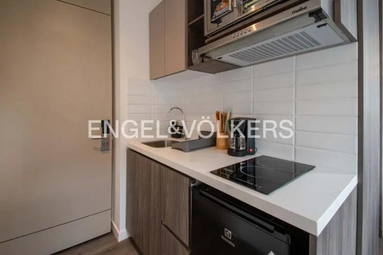 Apartamento de 1 alcoba en venta en El Virrey, Bogotá, 26 m² · foto 7 de 10