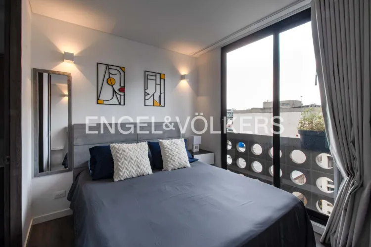 Apartamento de 1 alcoba en venta en El Virrey, Bogotá, 26 m² · foto 4 de 10