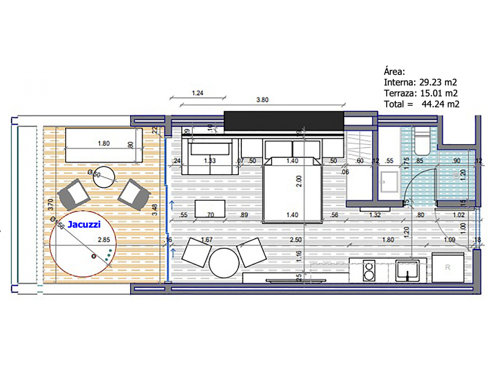 Apartamento en venta en Pozos Colorados, Santa Marta · foto 17 de 17