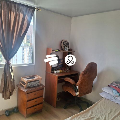 Apartamento de 2 alcobas en venta en Calasanz, Medellín, 54 m² · foto 4 de 11