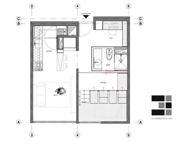 Apartaestudio en venta en Niza Norte, Bogotá, 37 m² · foto 20 de 24