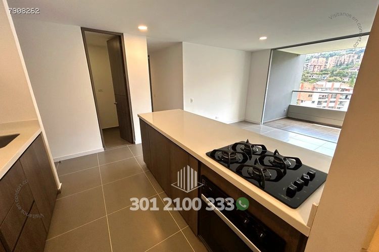 Apartamento de 2 alcobas en arriendo en Cumbres, Envigado, 90 m² · foto 9 de 24