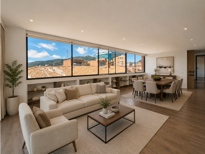 Apartaestudio en venta en Santa Paula, Bogotá, 153 m² · foto 2 de 17