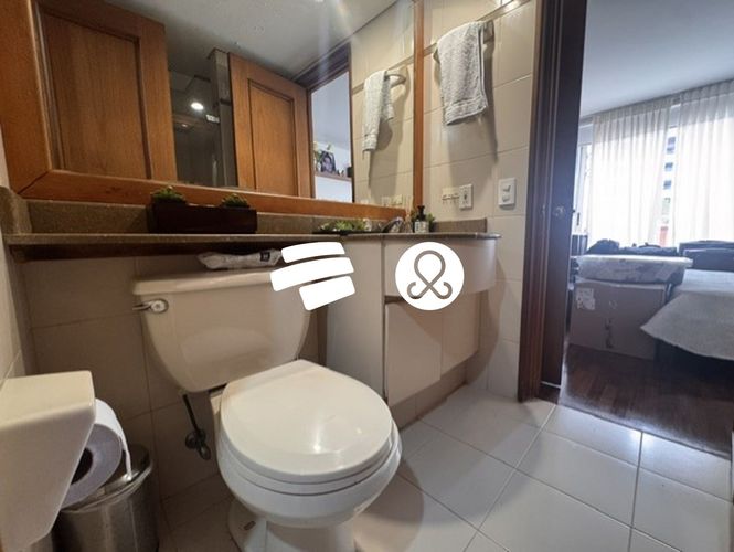 Apartamento de 3 alcobas en venta en Los Balsos, Medellín · foto 10 de 16