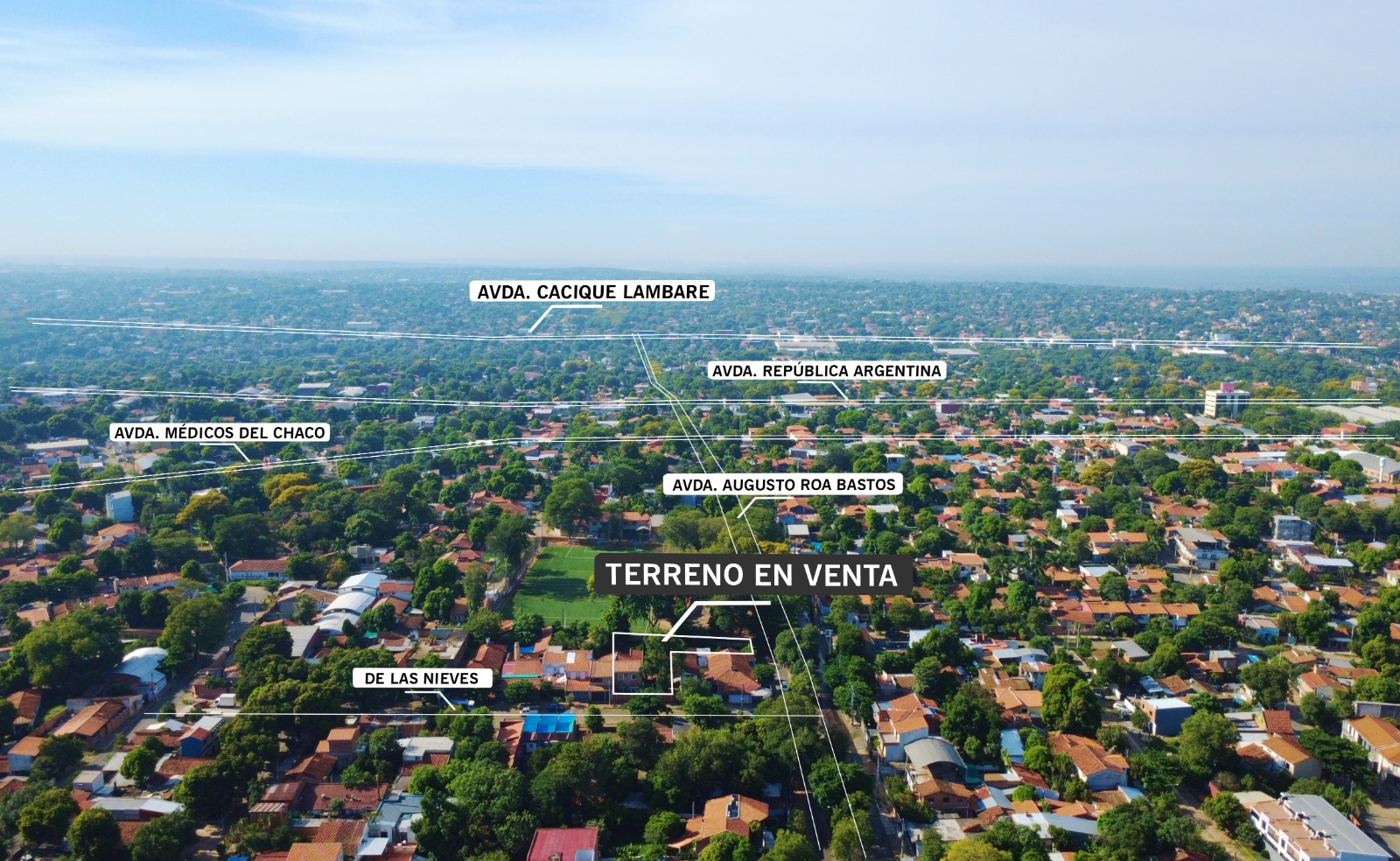 EN VENTA! TERRENO CON CONSTRUCCIÓN SOBRE AVDA AUGUSTO ROA BASTOS -LAMBARÉ - foto 1