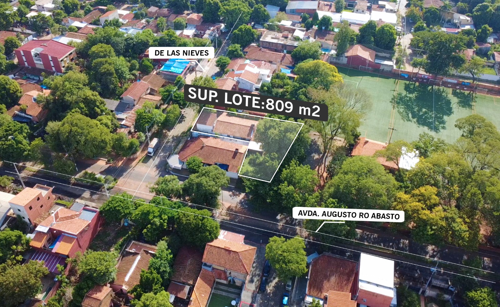 EN VENTA! TERRENO CON CONSTRUCCIÓN SOBRE AVDA AUGUSTO ROA BASTOS -LAMBARÉ - foto 4