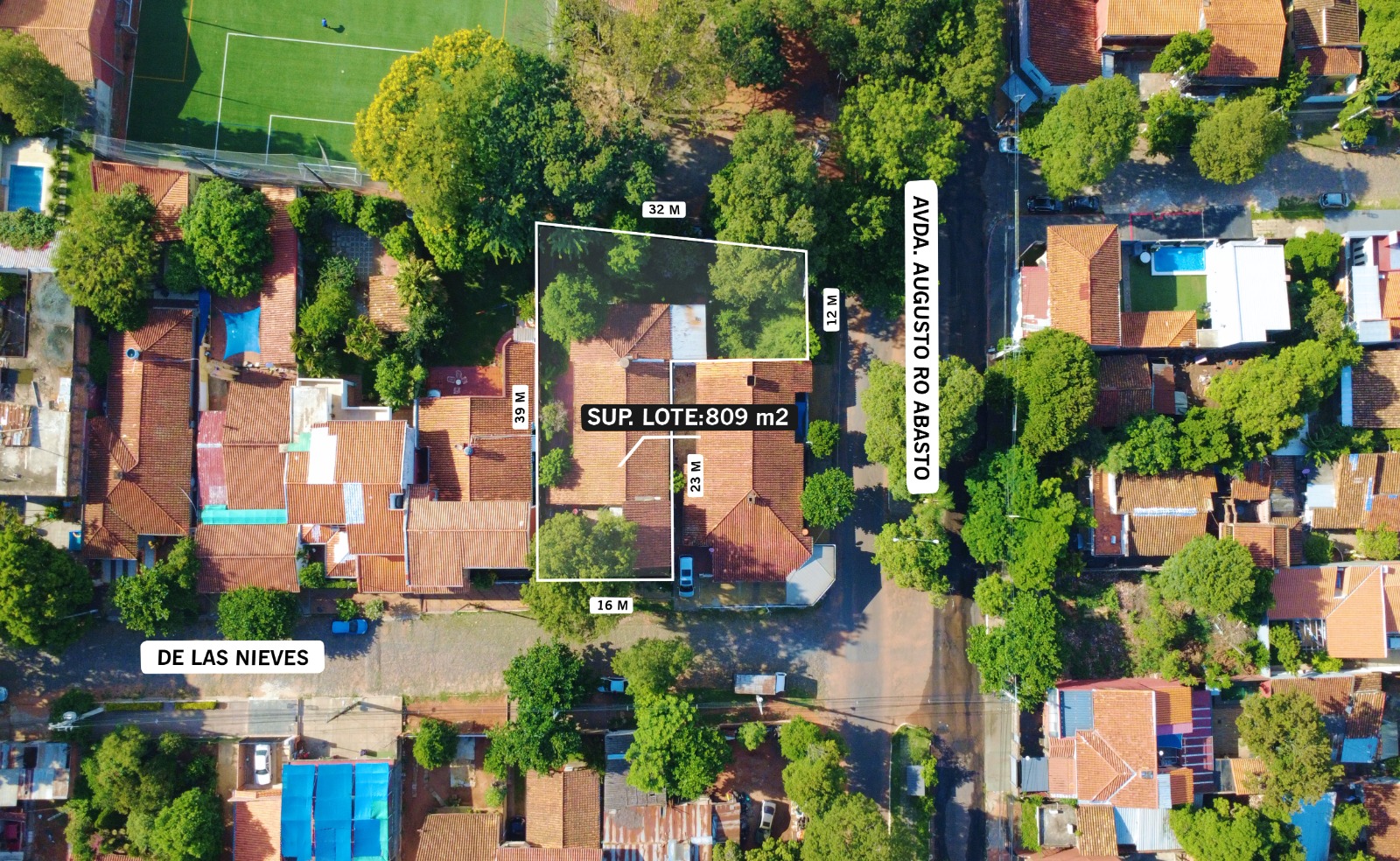 EN VENTA! TERRENO CON CONSTRUCCIÓN SOBRE AVDA AUGUSTO ROA BASTOS -LAMBARÉ - foto 5