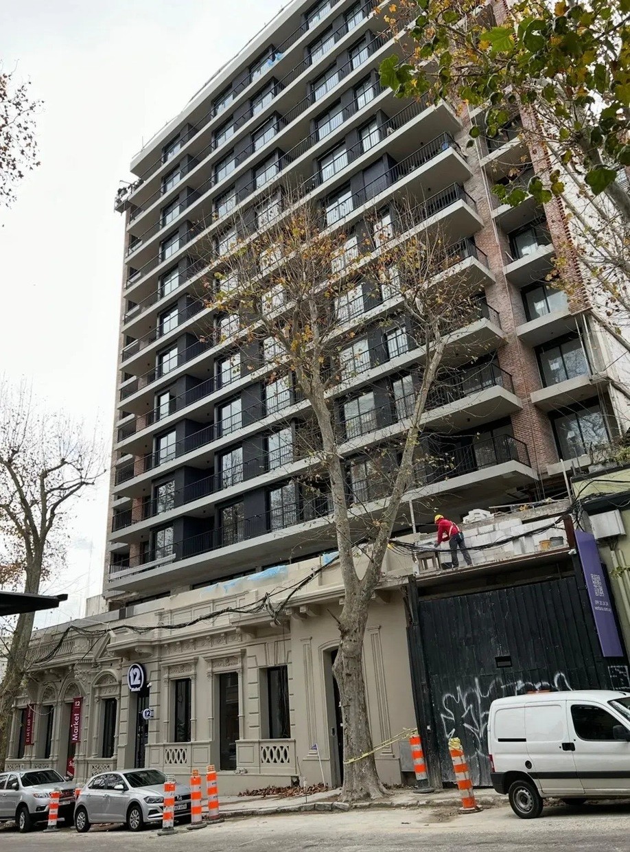 ALQUILER EN PALERMO DE 1 DORMITORIO A ESTRENAR, PISO ALTO AL FRENTE CON BALCON, CON SEGURIDAD, BARBACOA, LAVADERO ETC · Foto 8