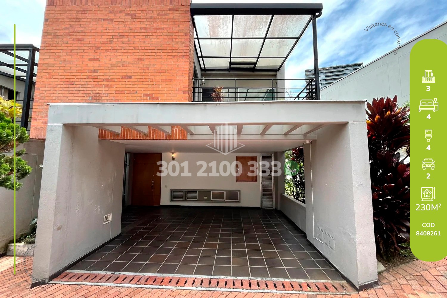 House for rent in Altos del poblado, Medellín