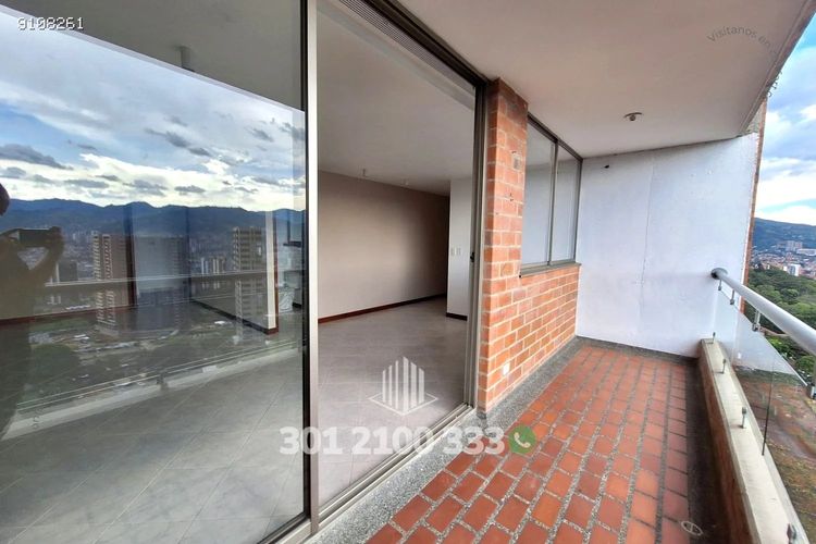 Apartamento de 2 alcobas en arriendo en El Castillo, Medellín, 95 m² · foto 7 de 24