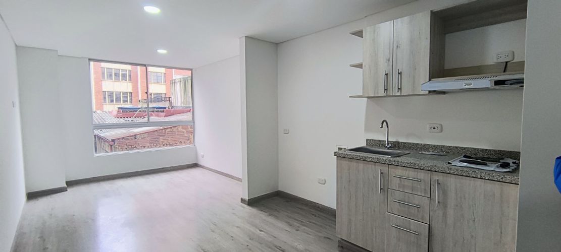 Apartaestudio en venta en Las Nieves, Bogotá, 22 m² · foto 5 de 14