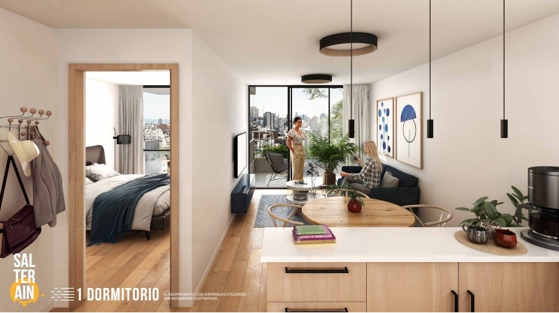 VENTA APARTAMENTO UN DORMITORIO CORDÓN ESTRENA 2028