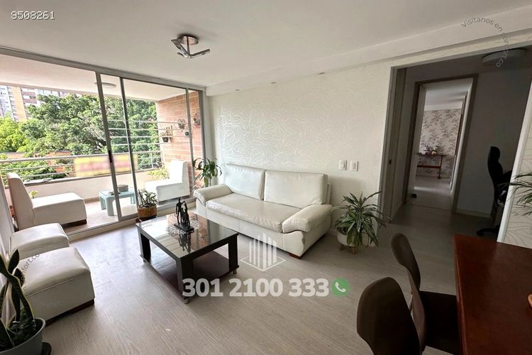 Apartamento de 2 alcobas en arriendo en Castropol, Medellín, 94 m² · foto 3 de 24