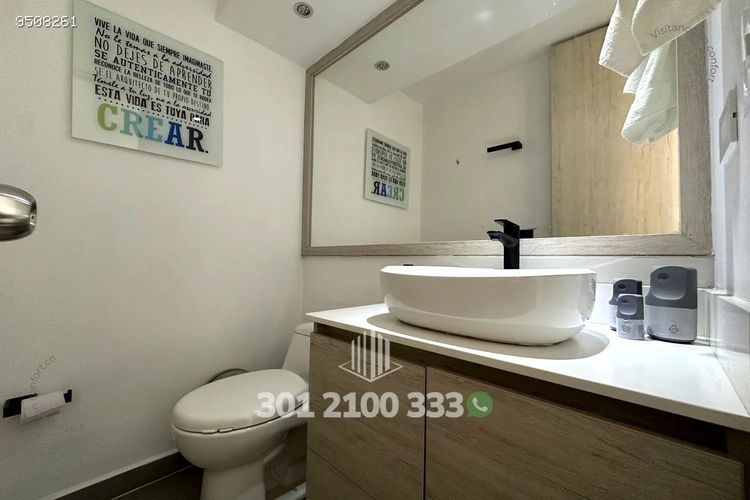 Apartamento de 2 alcobas en arriendo en Castropol, Medellín, 94 m² · foto 10 de 24