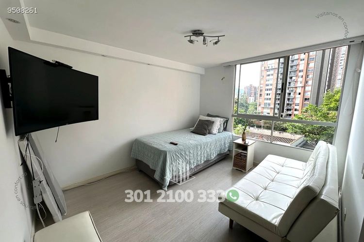 Apartamento de 2 alcobas en arriendo en Castropol, Medellín, 94 m² · foto 12 de 24