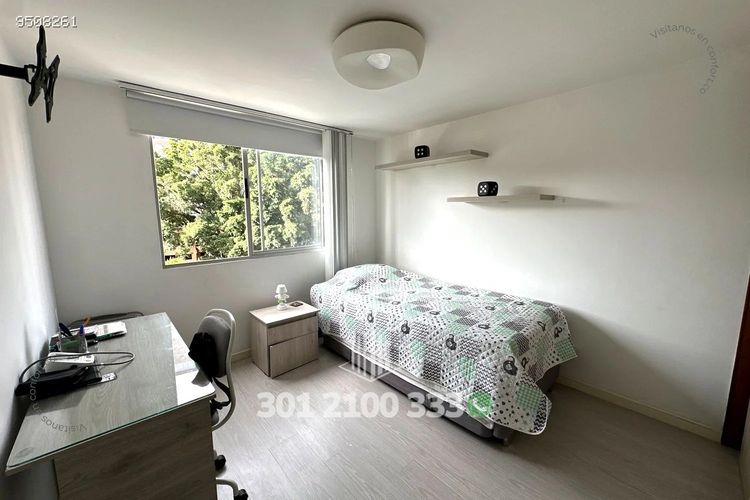 Apartamento de 2 alcobas en arriendo en Castropol, Medellín, 94 m² · foto 16 de 24