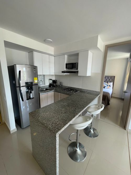 Apartamento de 2 alcobas en venta en Cartagena, 58 m² · foto 4 de 12