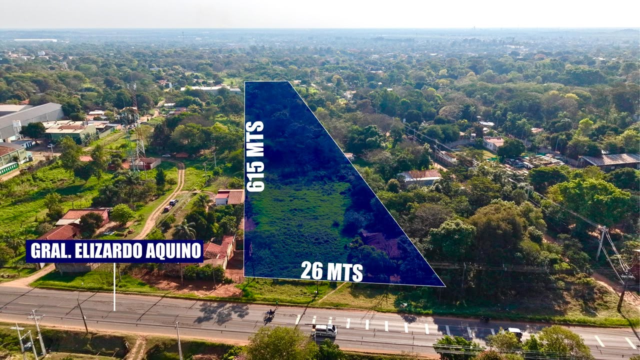 Terreno de 16.589 m2 sobre la Transchaco - foto 1