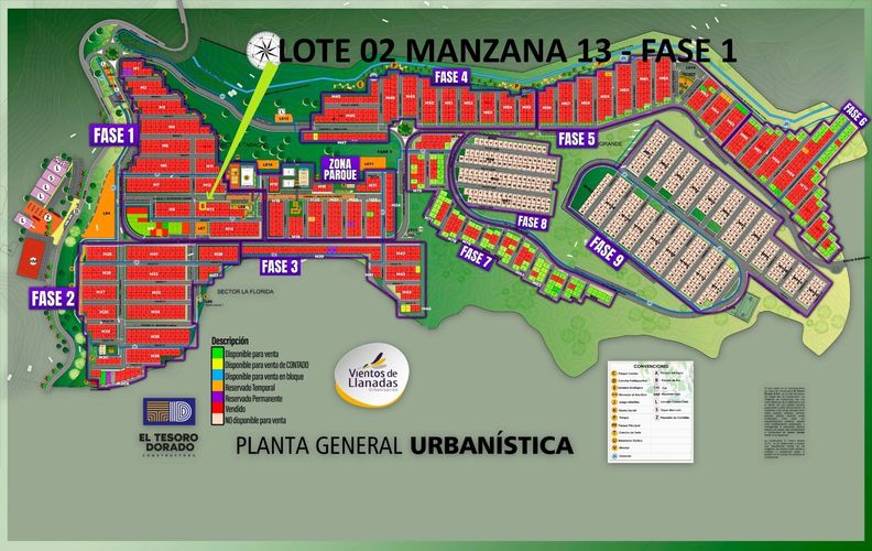 Lote en venta en Carrizal, Girón, 70 m² · foto 5 de 5