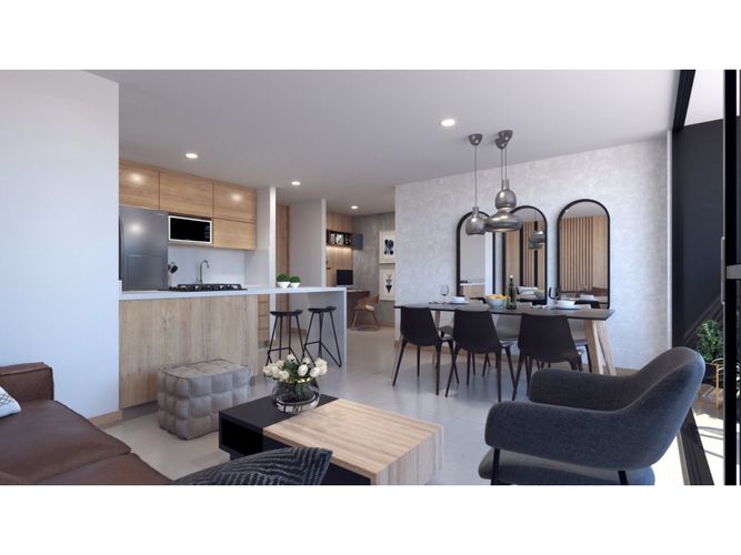 Apartamento de 3 alcobas en venta en Laureles, Medellín, 82 m² · foto 2 de 10