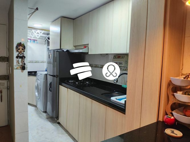 Apartamento de 2 alcobas en venta en Centro Internacional, Bogotá, 50 m² · foto 6 de 9