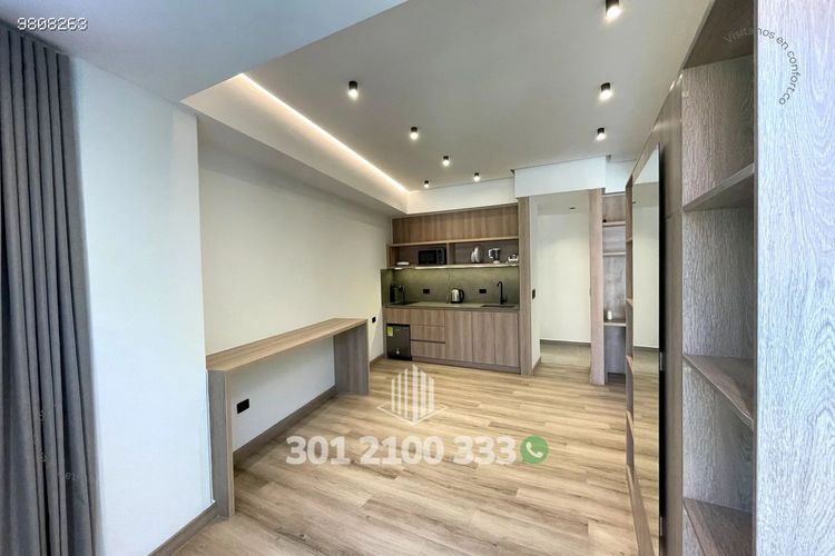 Apartaestudio en arriendo en Conquistadores, Medellín, 70 m² · foto 3 de 10