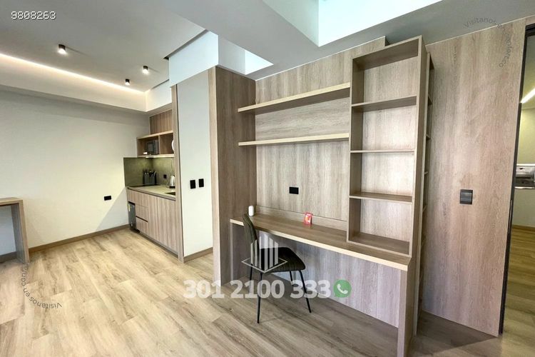Apartaestudio en arriendo en Conquistadores, Medellín, 70 m² · foto 4 de 10