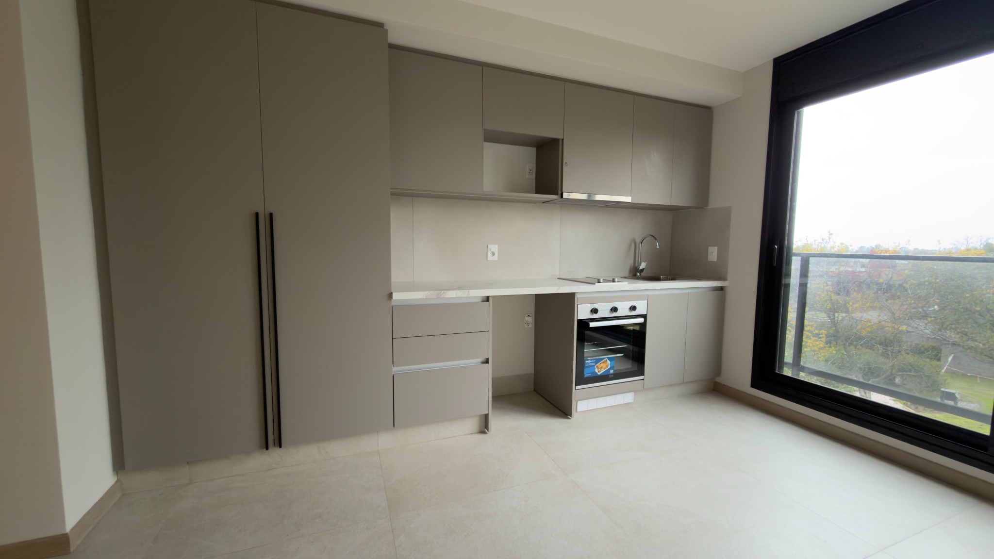 Apartamento monoambiente Dos Acres con Garaje